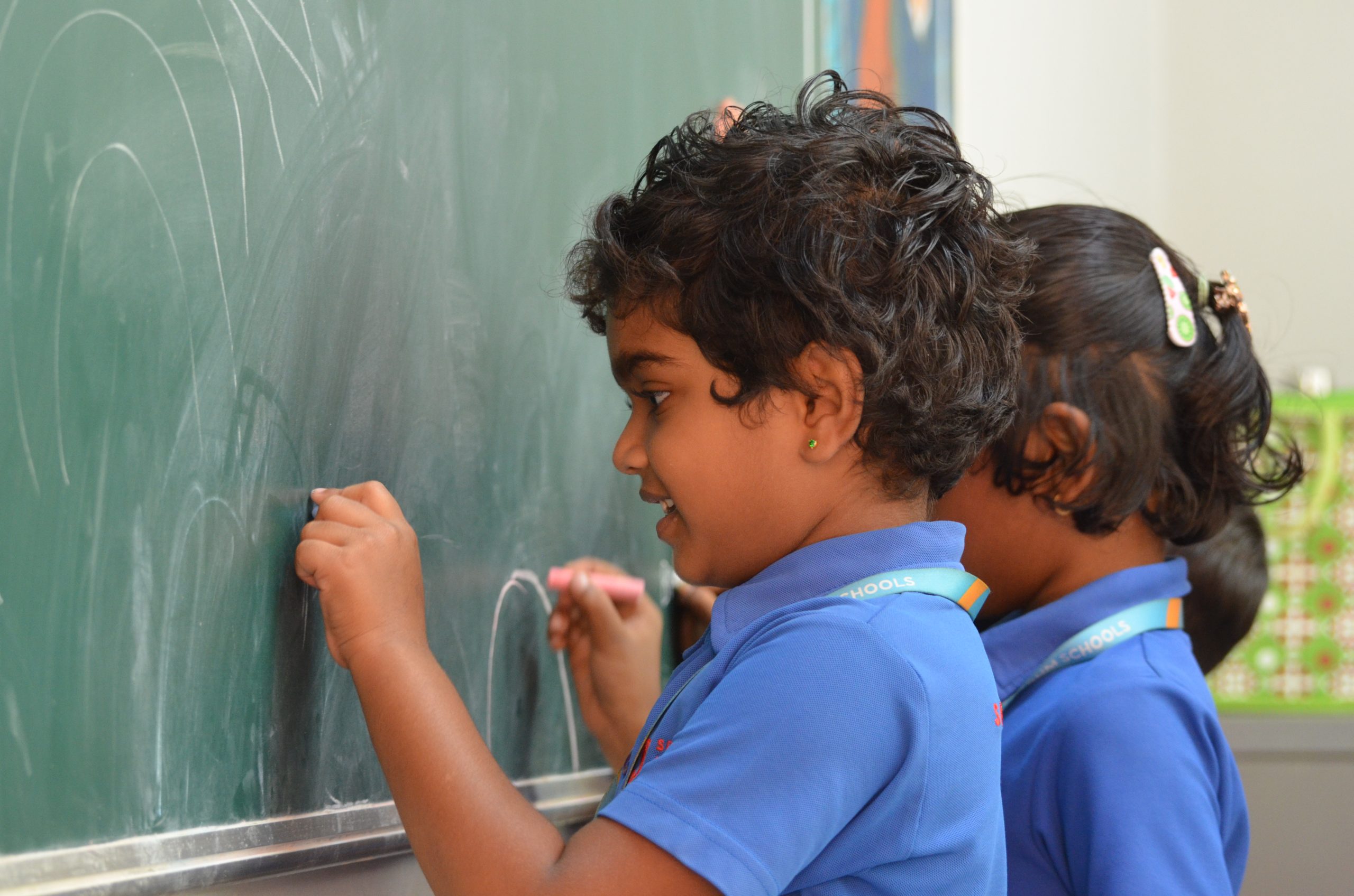 KG students of spectrum life school