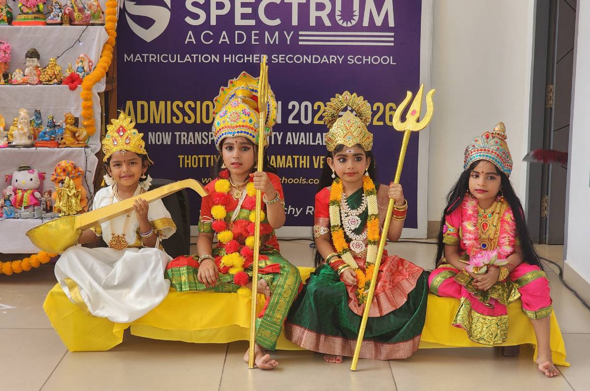KINDERGARTEN AT SPECTRUM - Navaratri